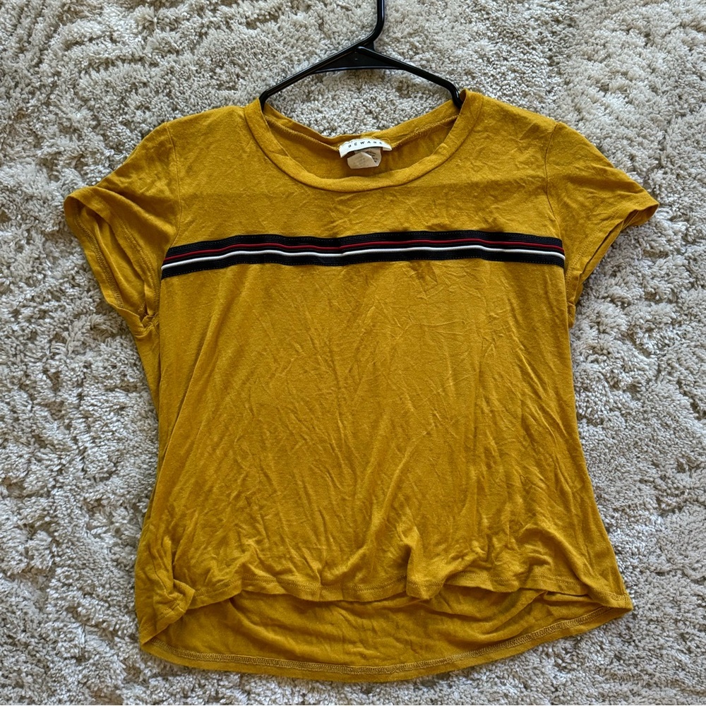 Beware Yellow T-shirt